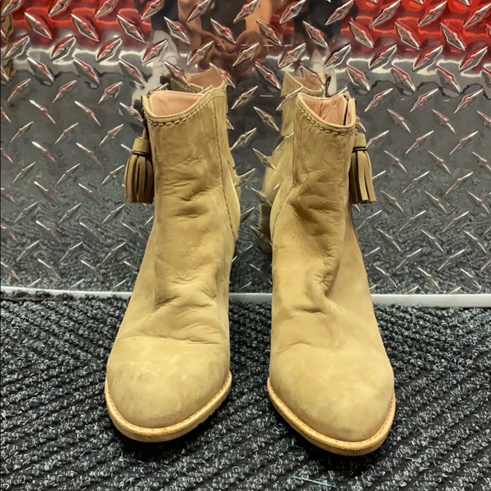 Stuart Weitzman Suede Ankle Bootie